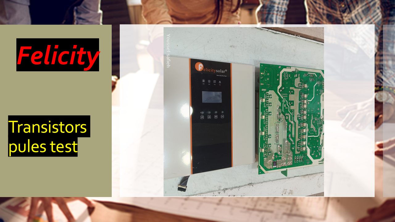 Felecity transistors pulses test